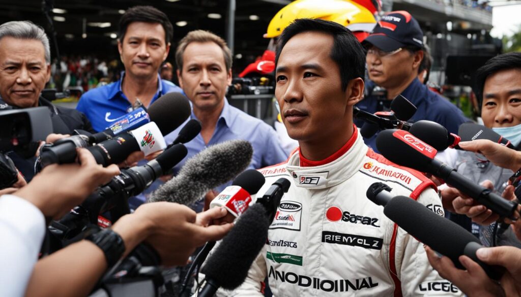 Wawancara pembalap Formula 1 terbaru